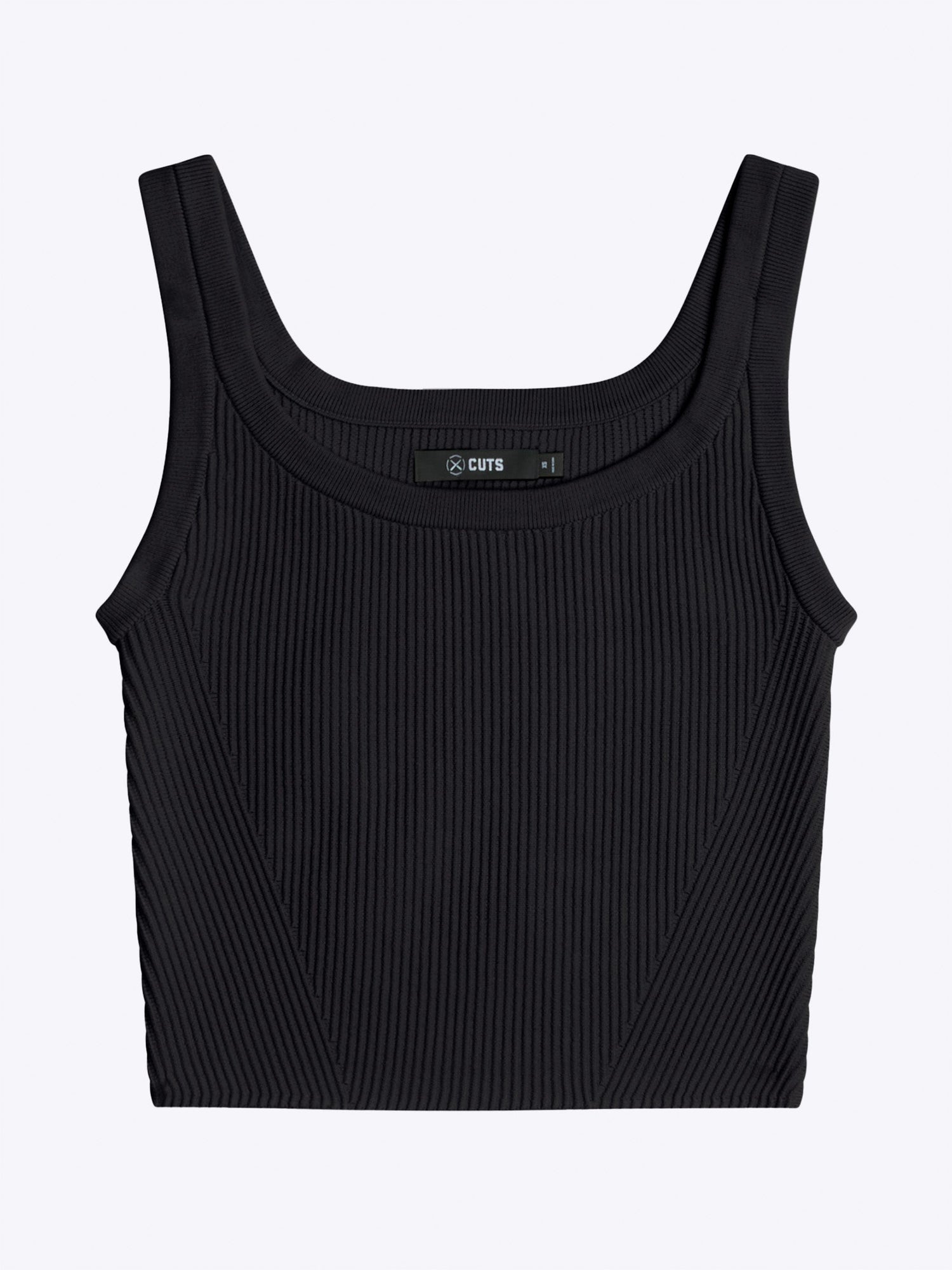 Womens | Coreflex Wide Strap Tank - Form-Fitting | Black