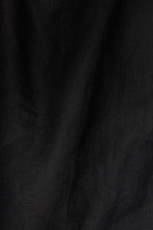 Lana Linen Wrap Skirt | Black EcoLinen
