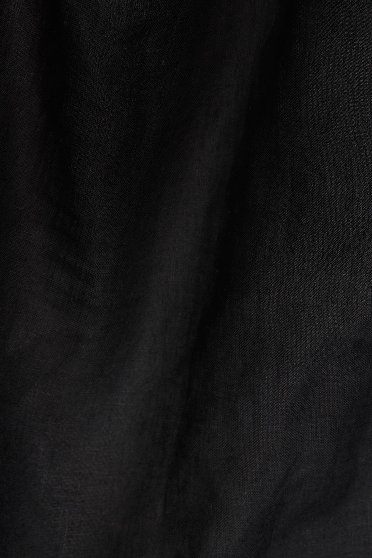 Lana Linen Wrap Skirt | Black EcoLinen