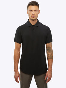 Mens | Prestige Signature-Fit Pima Cotton Polo | Black