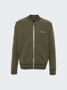 Givenchy | Knitted Varsity Jacket Khaki | Brown
