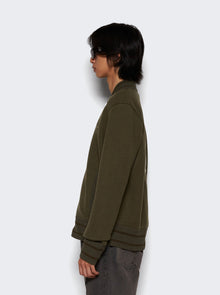 Givenchy | Knitted Varsity Jacket Khaki | Brown
