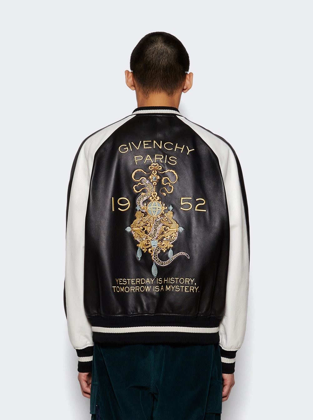 Men | Givenchy | Embroidered Jacket & Black & White