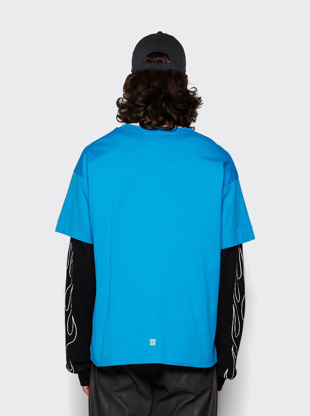 Men | Givenchy | Boxy Short Sleeve Tee Bright | Blue