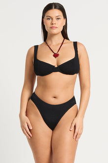 Levi Balconette | Black Shimmer