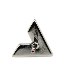 Louis Vuitton | Pre-Owned Silver Plated Essential V Stud Earrings | Silver