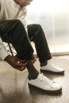 Unisex | Bradley | White Black Dark Gum