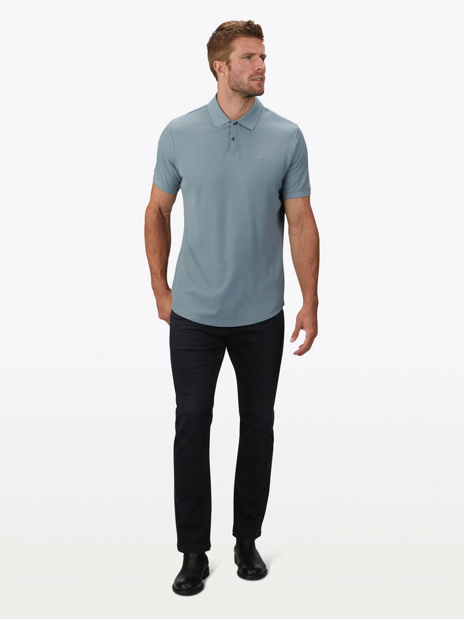 Mens | Prestige Signature-Fit Pima Cotton Polo | Breeze