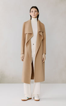 Britta-U Double Face In Wool | Teak