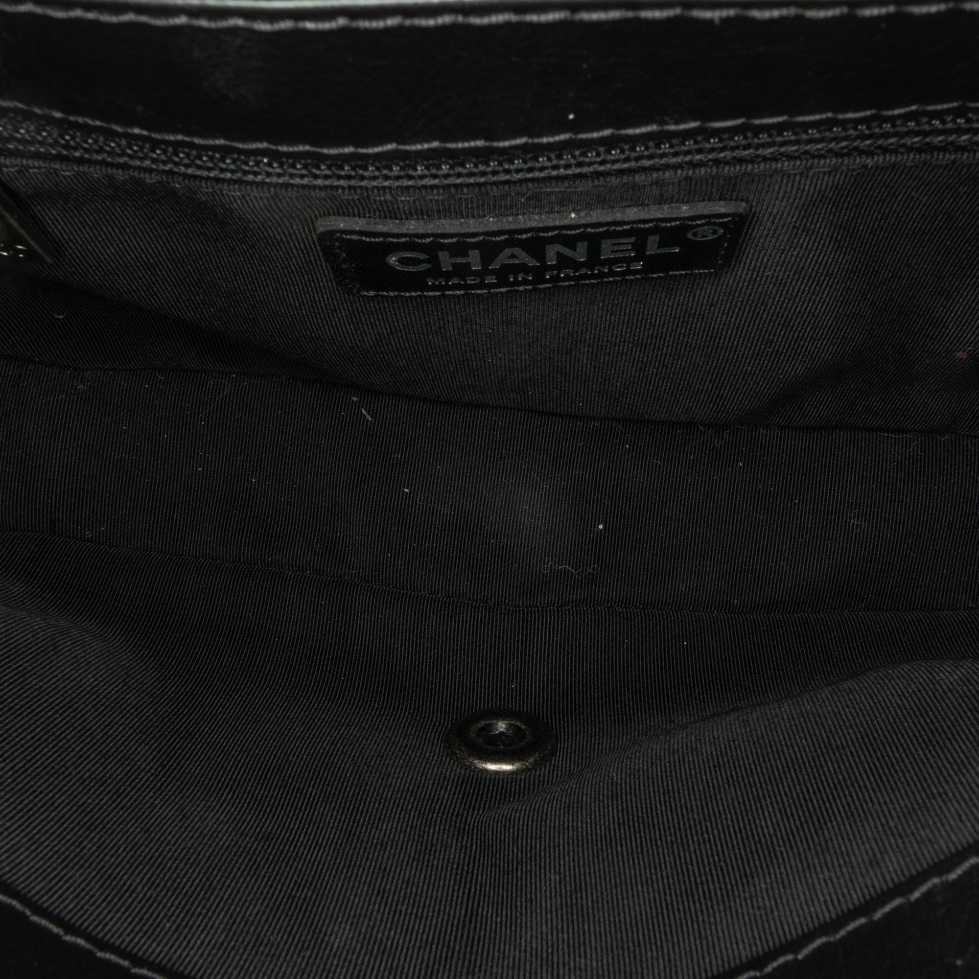 Chanel | Pre-Owned CC Tweed and Shearling Single Flap | Multi