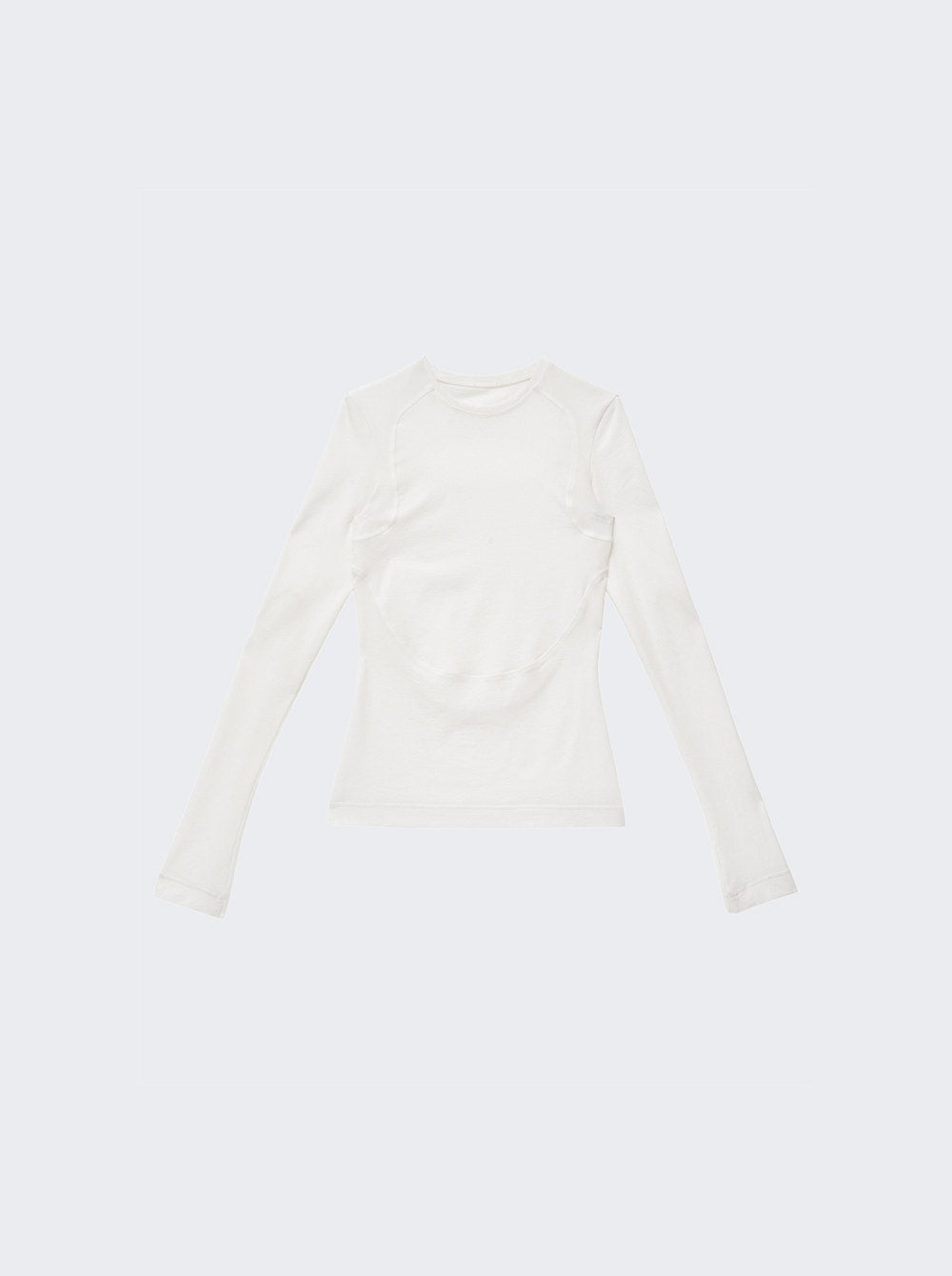 Women | Givenchy | Triple Stitched Open Cuts Top | White