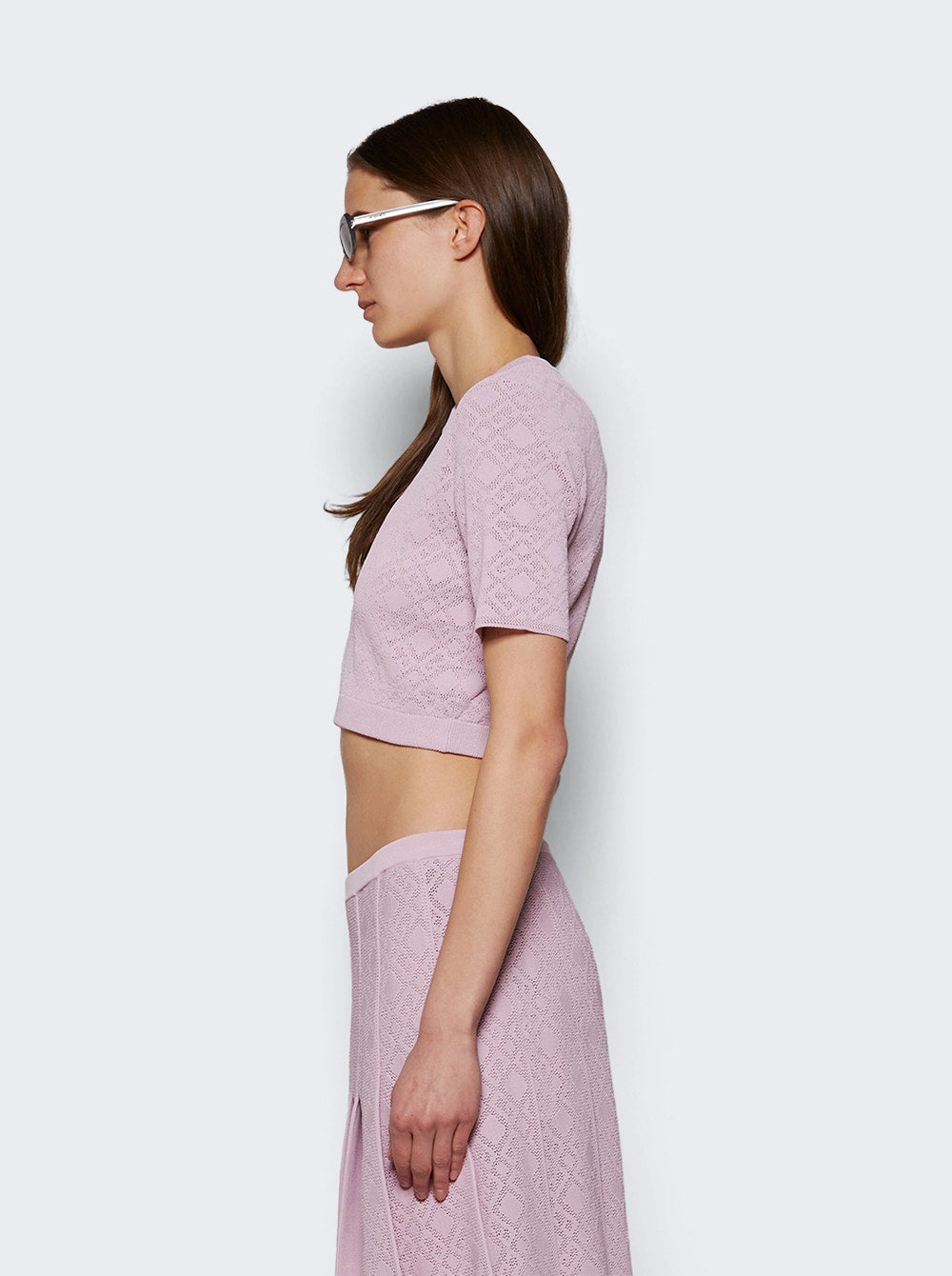 Women | Givenchy | Cropped Short Sleeves Sweater | Parma