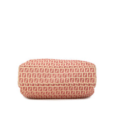 Fendi | Pre-Owned Zucchino Canvas Tote | Brown/Beige/RedRed