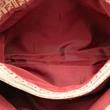 Fendi | Pre-Owned Zucchino Canvas Tote | Brown/Beige/RedRed