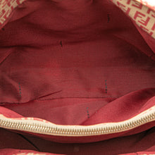Fendi | Pre-Owned Zucchino Canvas Tote | Brown/Beige/RedRed