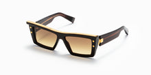 Womens | B - VII Sunglass | Shiny Chocolate Brown - Gold | Dark Brown to Amber