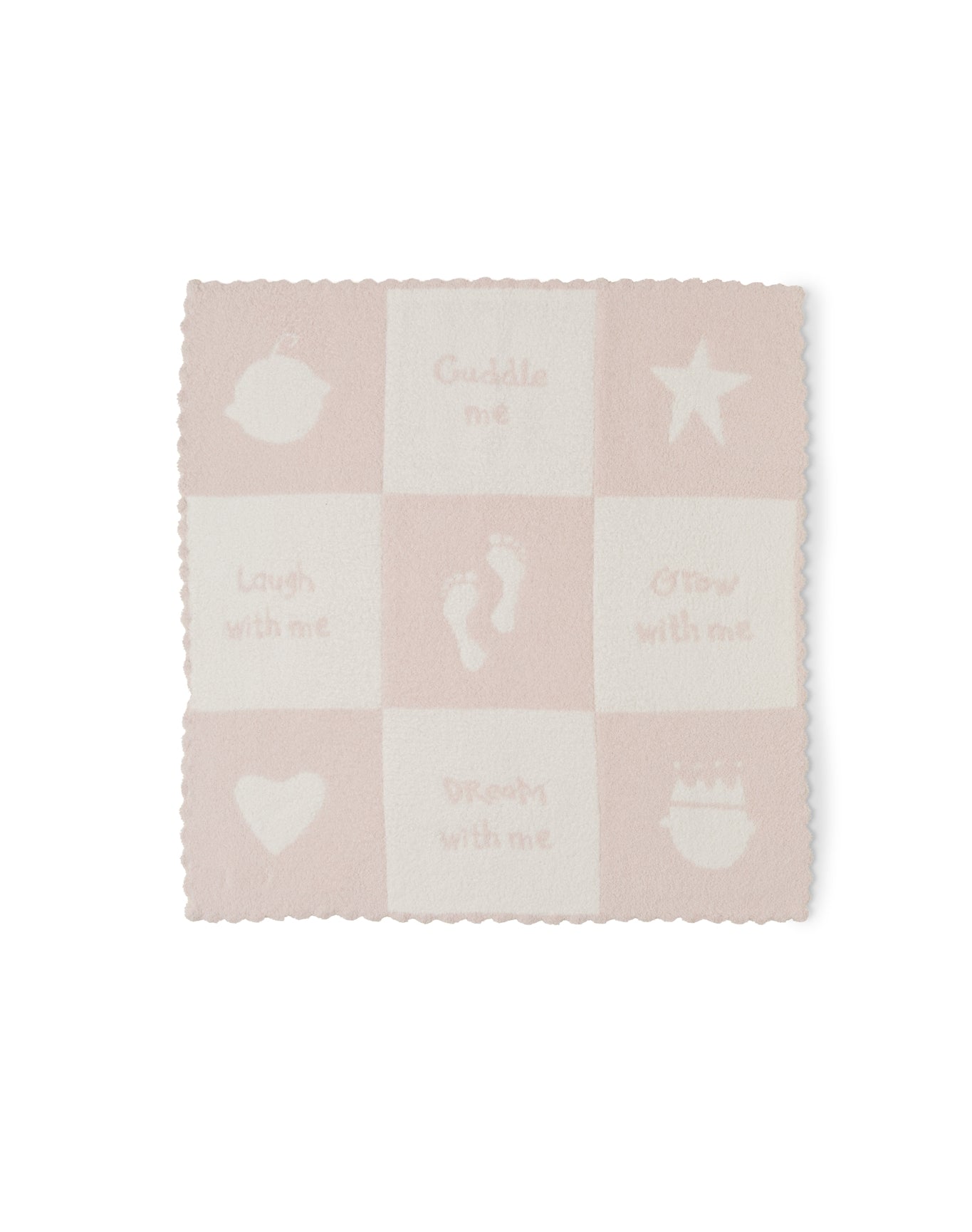 Baby | Cozychic Cuddle Receiving Blanket 30"X30" | Pink-Pearl