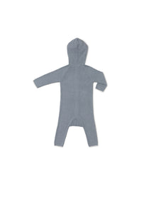 Baby | Cozychic Light Hooded Onesie | Moonbeam-Pearl