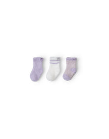 Baby | Cozychic Lite Infant 3 Pack Sock Set | Lilac Multi