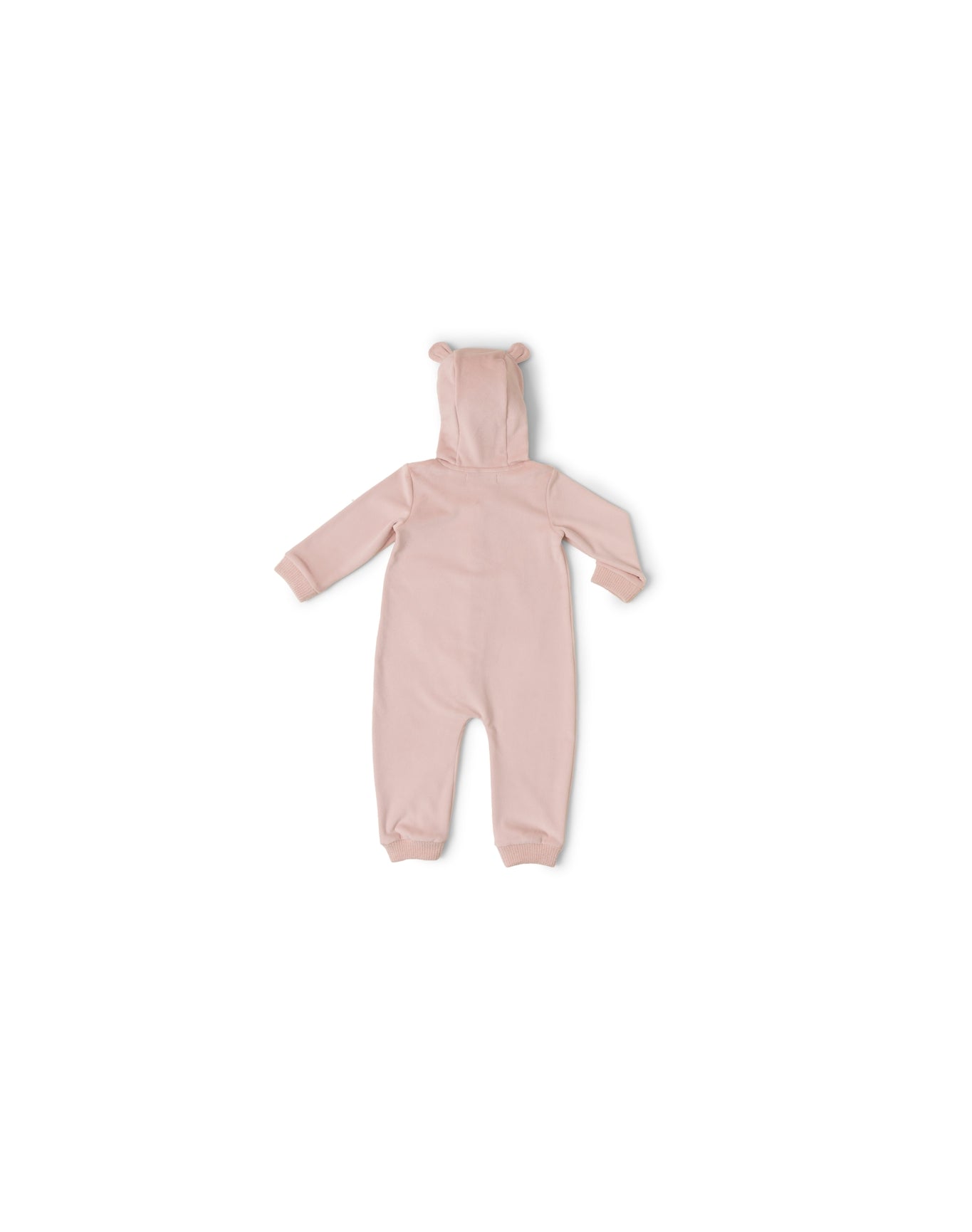 Baby | Luxechic Bear Onesie | Dusty Rose