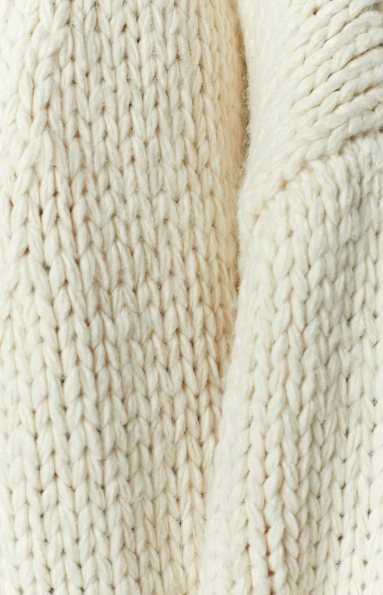 Bad Habits Knit Cardigan | Cream