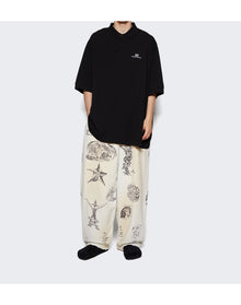 Balenciaga | Men | Classic Oversized Polo Shirt | Black
