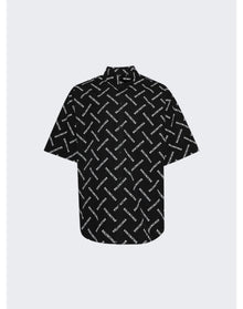 Balenciaga | Men | Short Sleeve Oversized Fit Shirt | Black