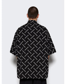 Balenciaga | Men | Short Sleeve Oversized Fit Shirt | Black