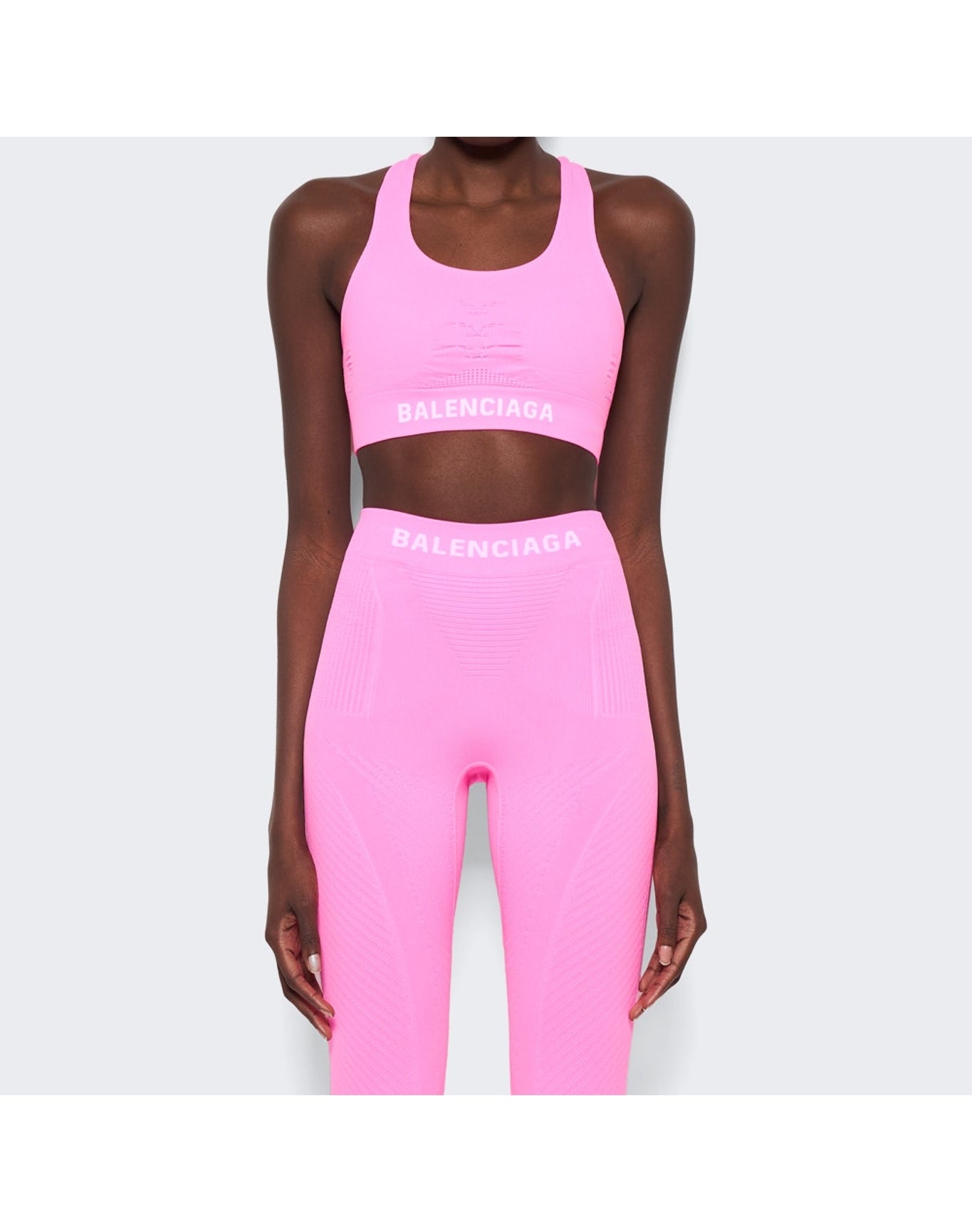 Balenciaga | Women | Athletic Top | Neon Pink