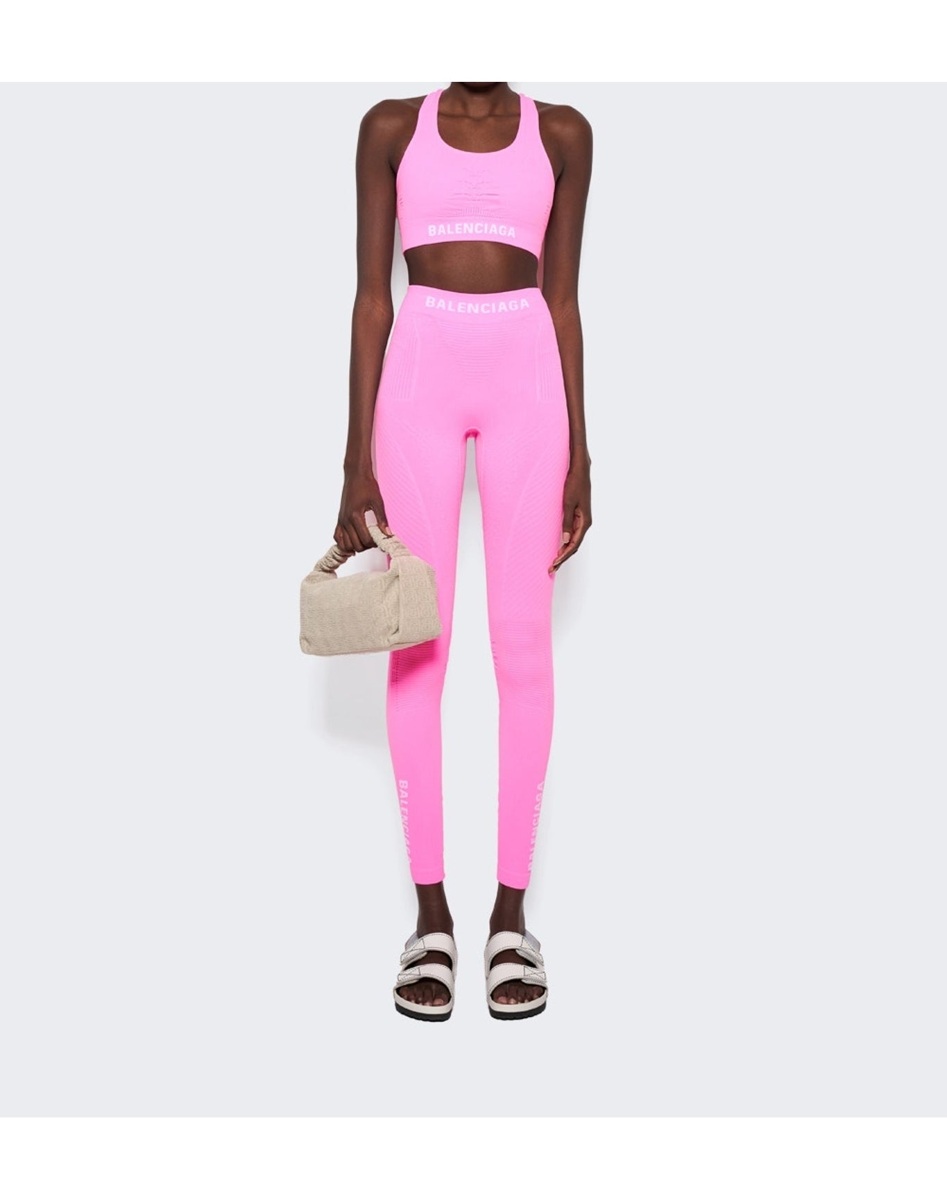 Balenciaga | Women | Athletic Top | Neon Pink