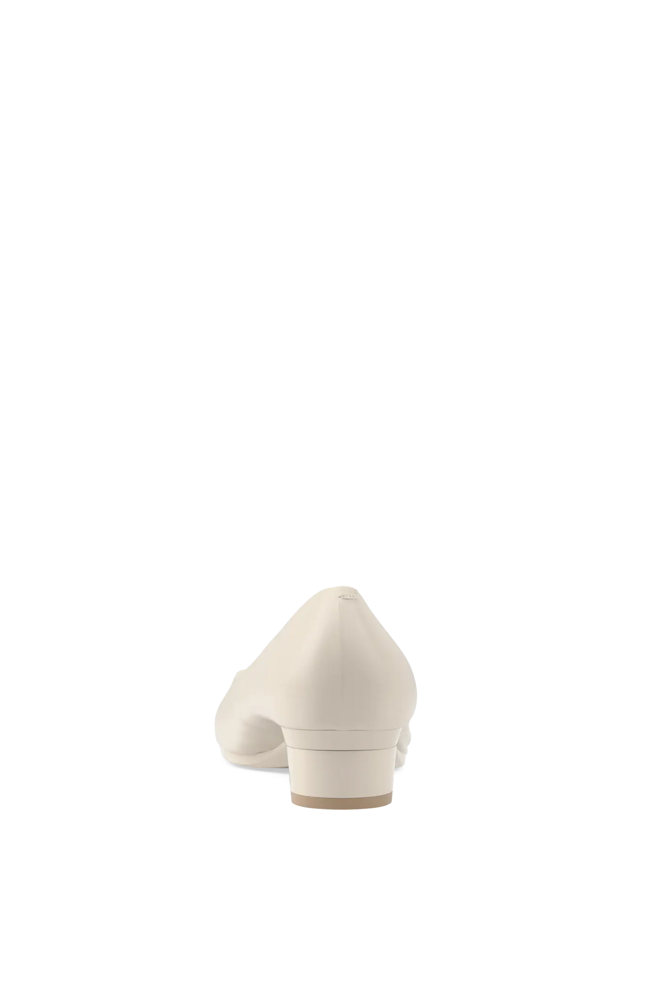 The Ballet Pump | Ivory Leather