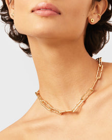 Balloon Link Chain | Gold Tone Dipped Brass