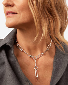 Balloon Link Chain | Silver Dipped Brass