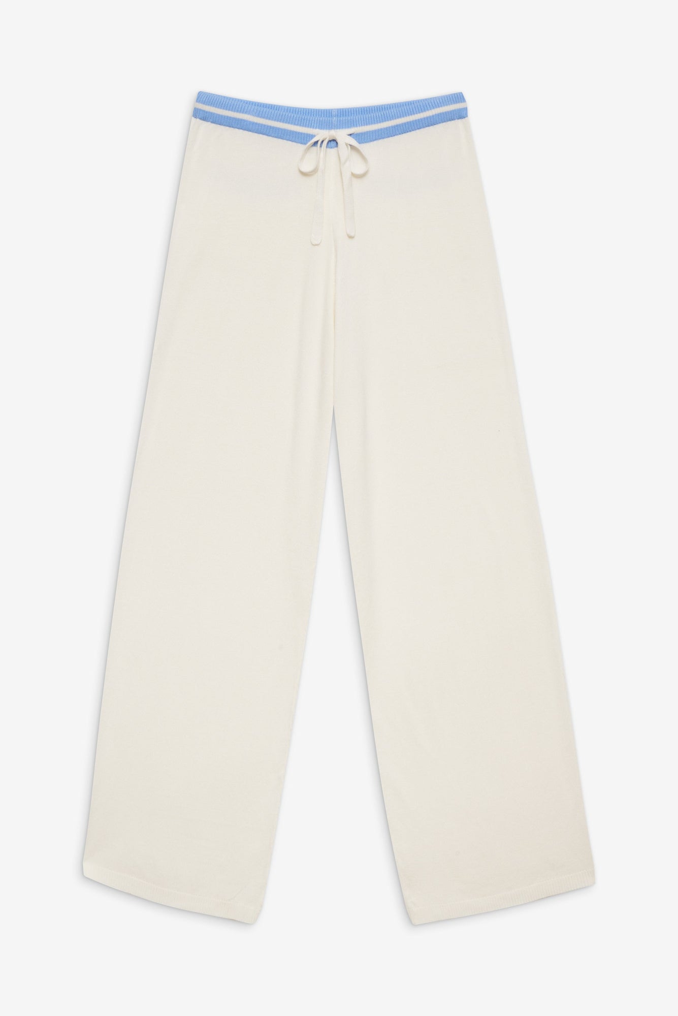 Barrymore Knit Pants in Hampton Stripe with Blue Trim