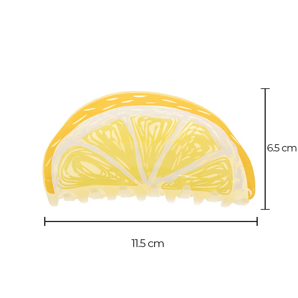 Lemon Slice Hair Claw Clip - Adina's Jewels