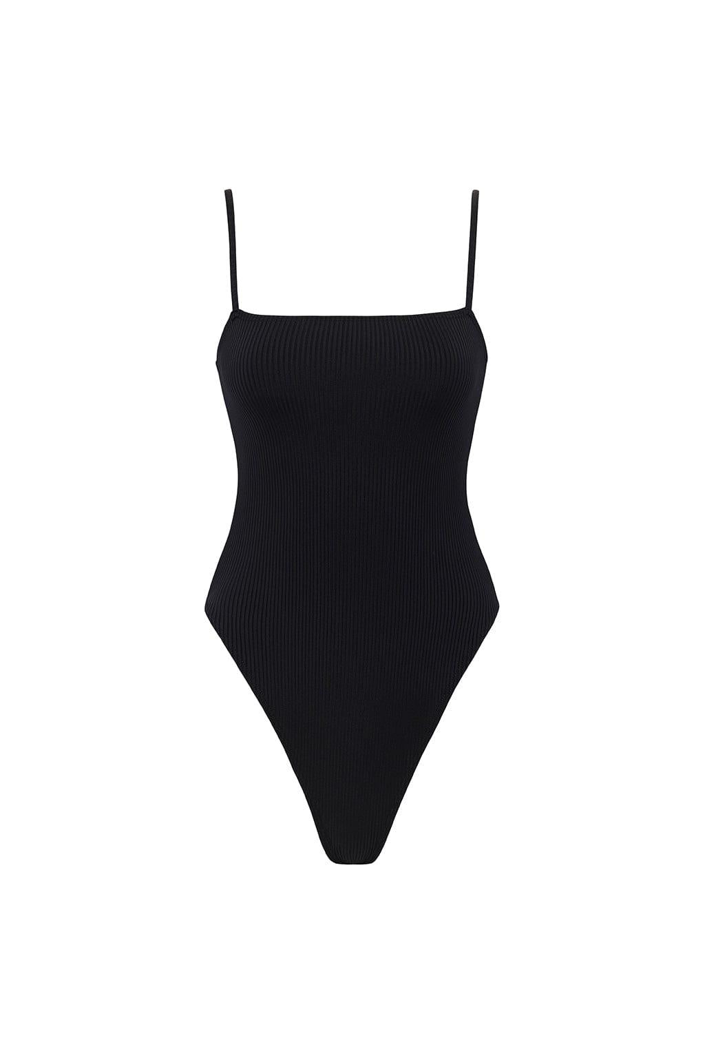 Jacelyn One Piece | Black Rib