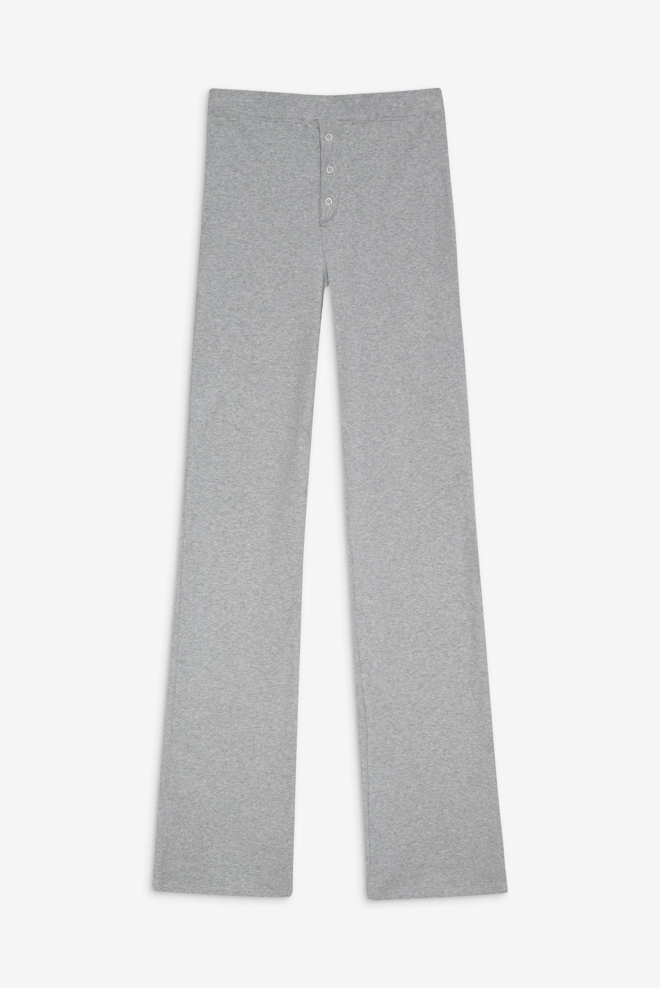 Blair Cotton Pants in Heather Grey