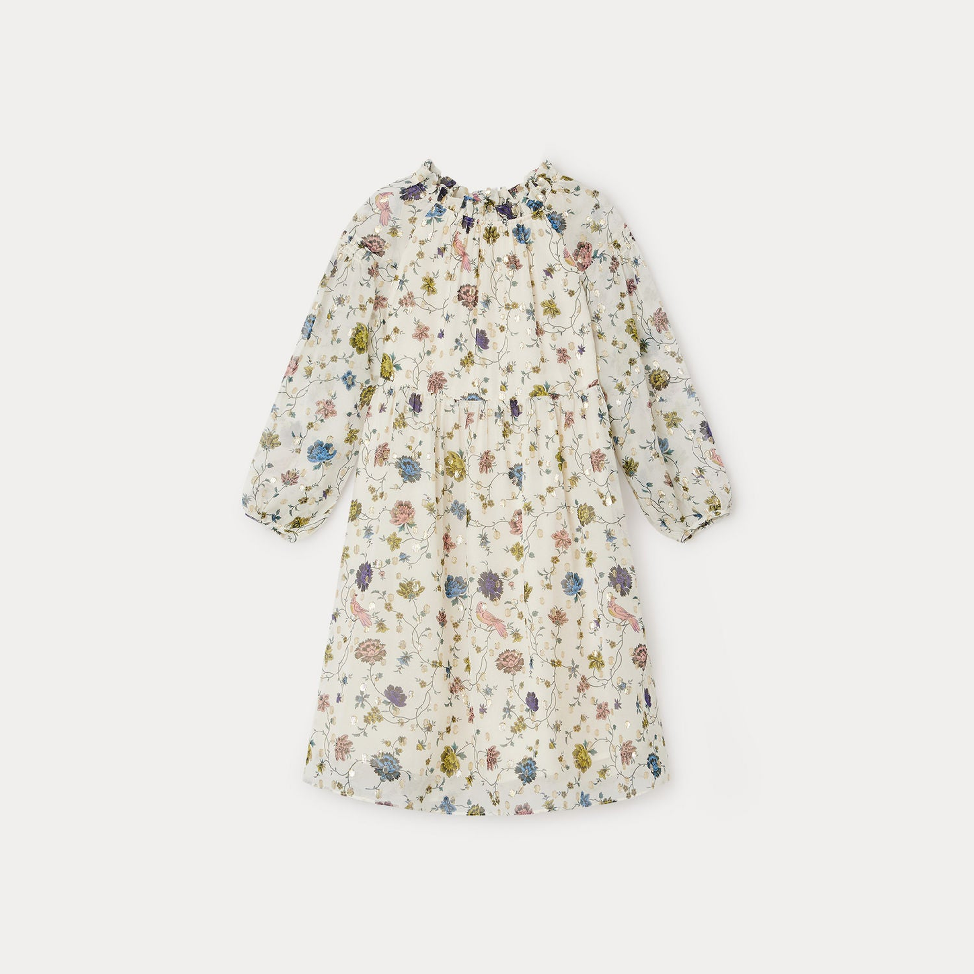 Bluebell Dress | 14 years | Ecru Flowers