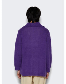 Bode | Men | Alpine Pullover Sweater | Purple
