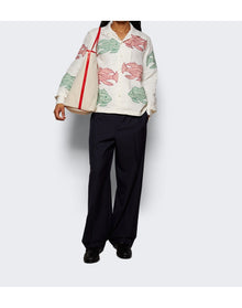Bode | Men | Piscine Applique Long Sleeve Shirt | White