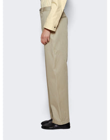 Bottega Veneta | Women | Cotton Twill Trouser | Travertine