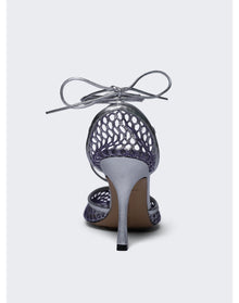 Bottega Veneta | Women | Stretch Pumps | Purple x Silver