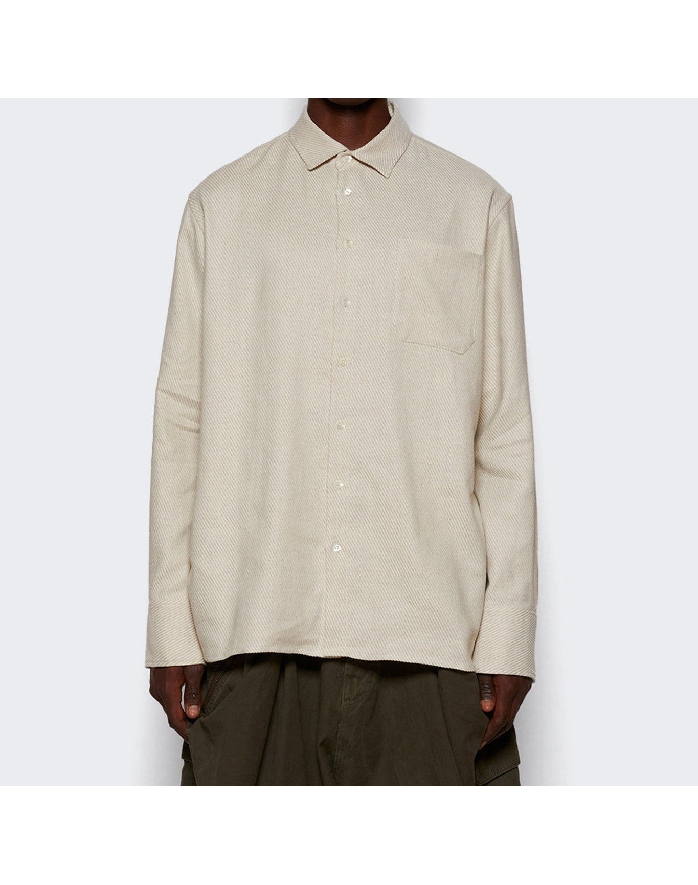 Botter | Men | Classic Shirt | Linen Twill Sand
