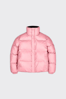 Unisex | Boxy Puffer Jacket | Pink Sky