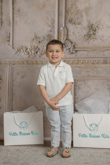 Boy | Charlotte Polo Shirt | White