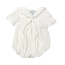 Boy | Helenus Velour Romper | Ivory