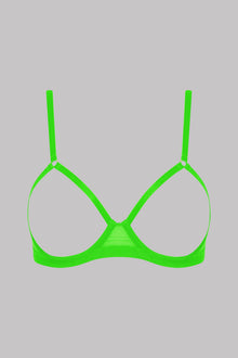 Cupless bra - Corps à Corps Neon | Green