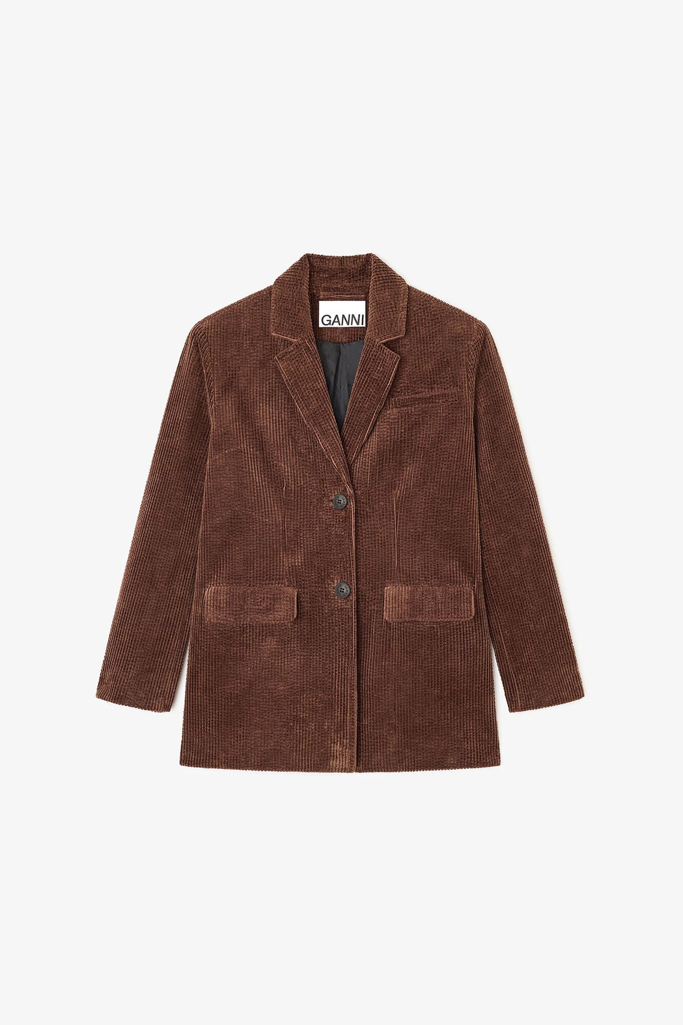 Brown Corduroy Blazer | Chicory Coffee