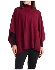 Bruno Magli | Women | Cashmere Poncho | Bordeaux