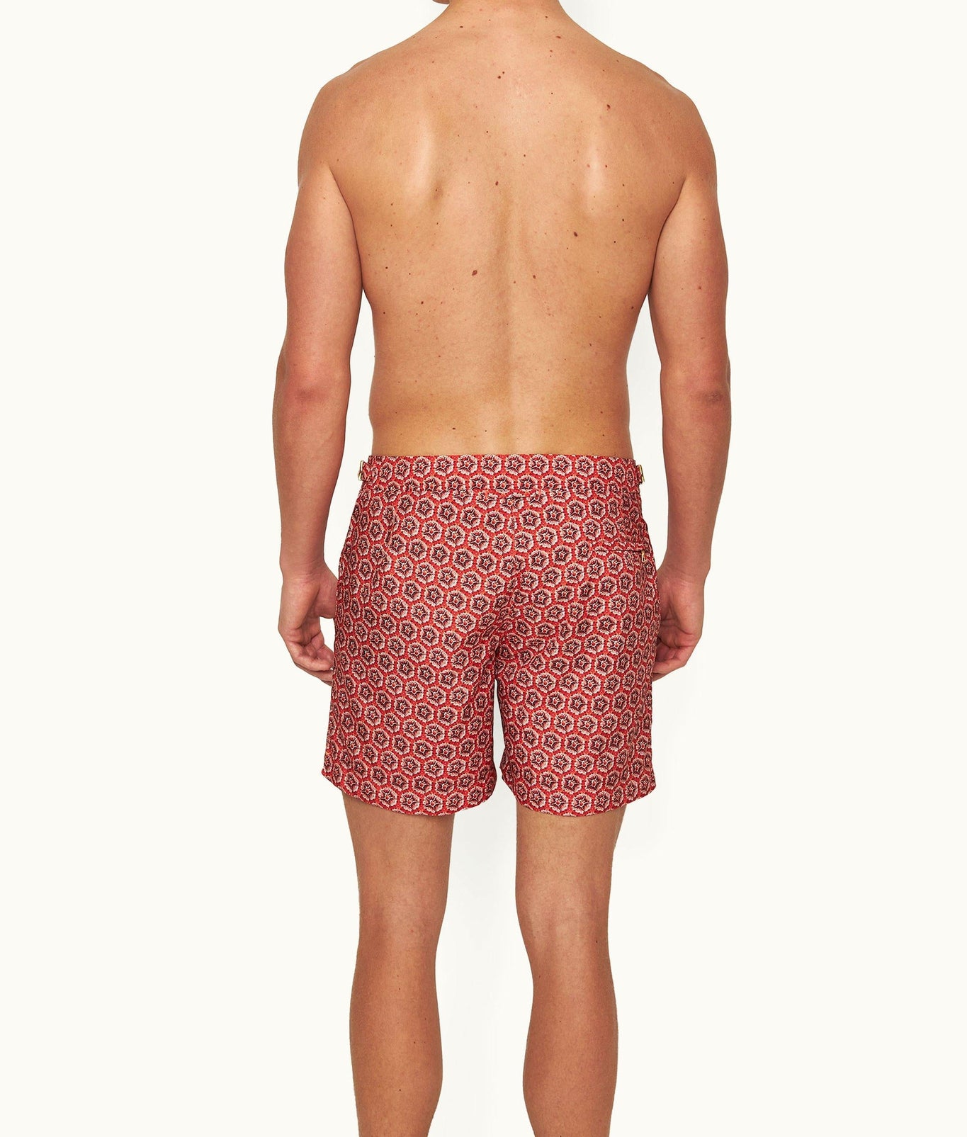 Bulldog Roseate Print Mid-Length Swim Shorts | Firestone
